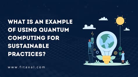 Instead of returning the entire <strong>quantum</strong> state, a <strong>quantum computer</strong> returns one state as the. . What is an example of using quantum computing for sustainable practices